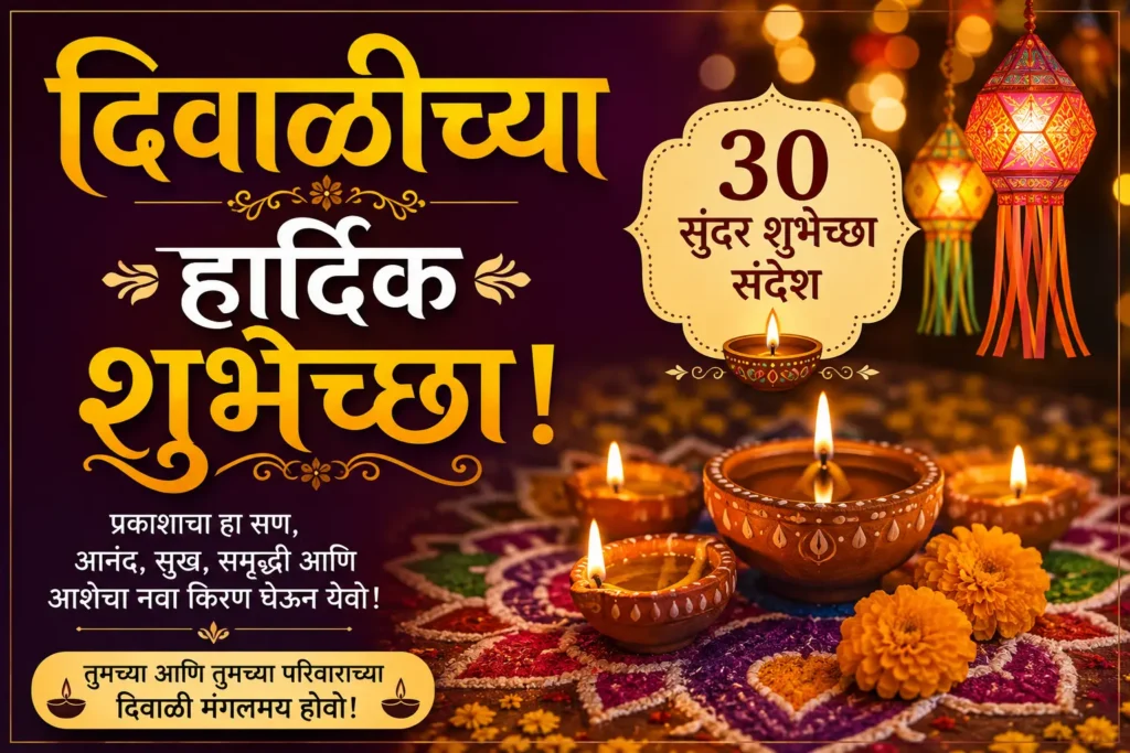 दिवाळीच्या हार्दिक शुभेच्छा